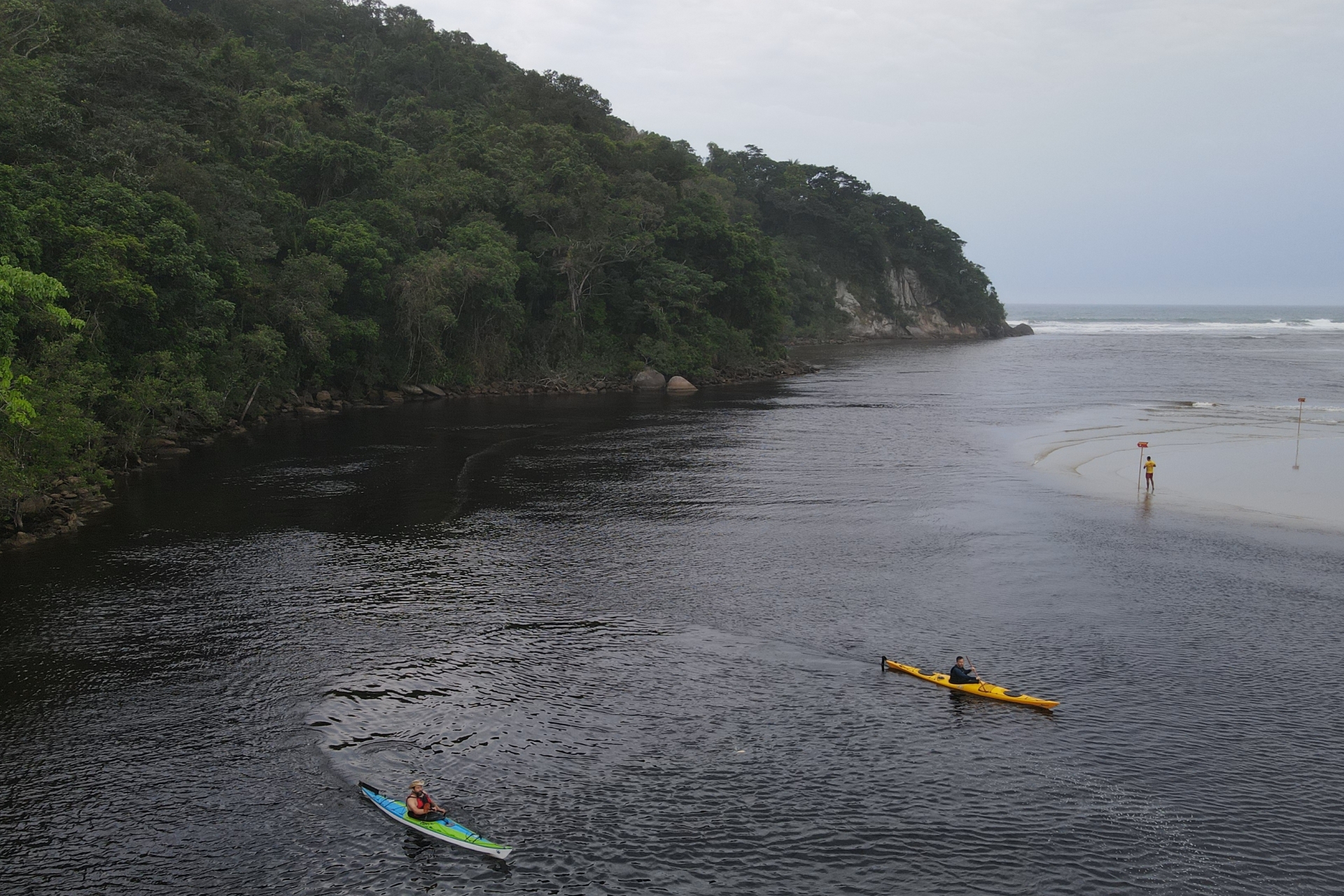 Bertioga, rio Guaratuba