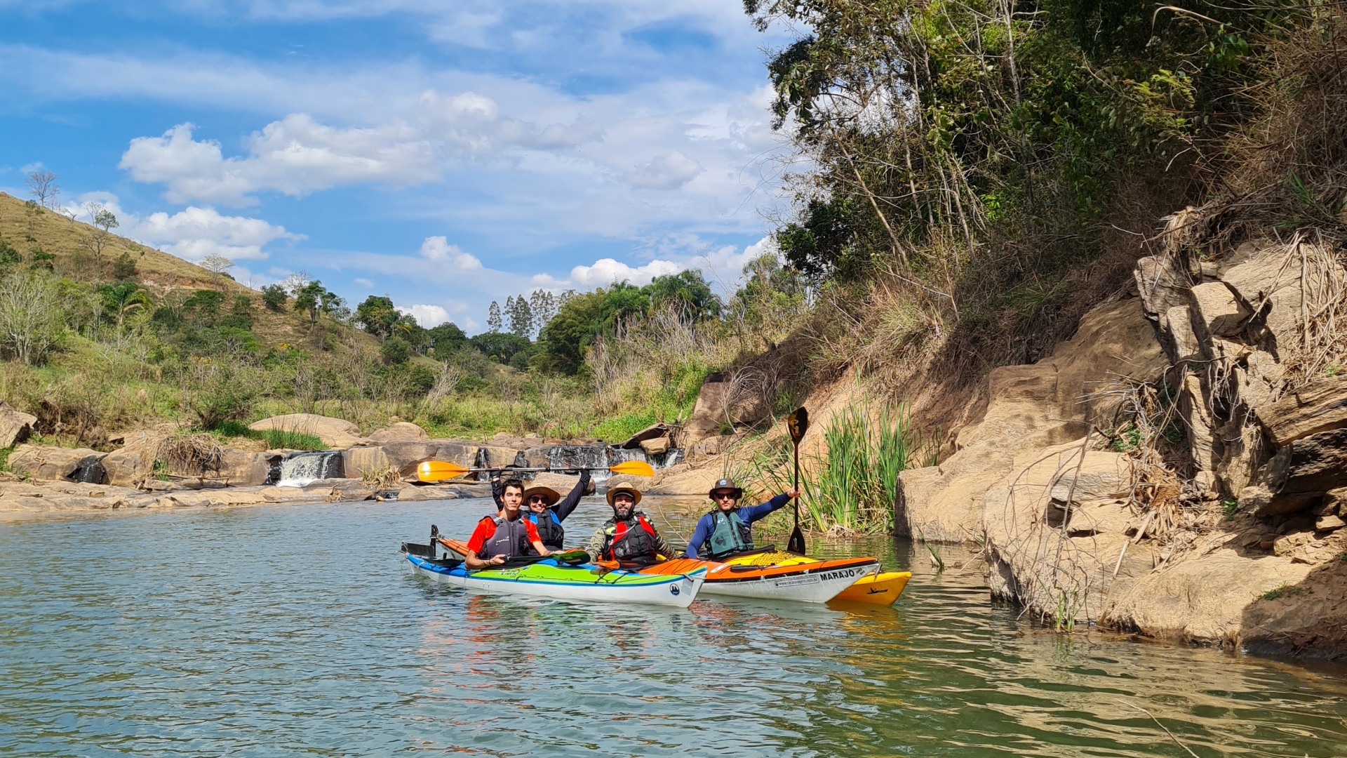 Passeio de caiaque oceânico em Santa Branca